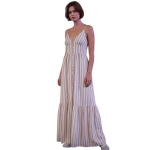 Abercrombie & Fitch NWT striped maxi sundress XXS